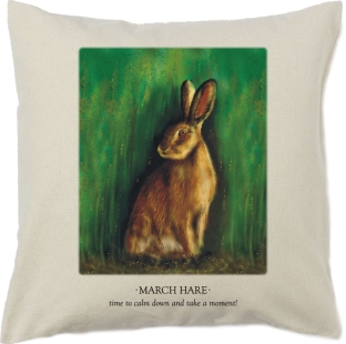 March Hare - Cushion Cover March Hare - Cushion Cover